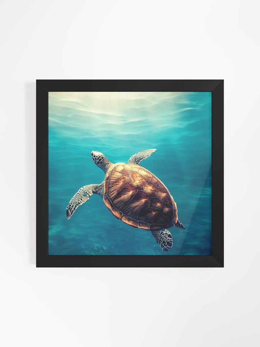 Serene Journey: Underwater Sea Turtle product image (1)