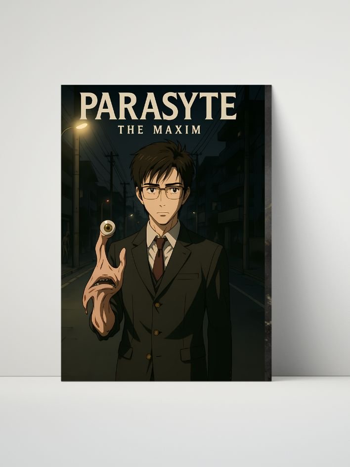 Metal Print Parasyte: The Maxim – Shinichi & Migi 8x10 product image (1)