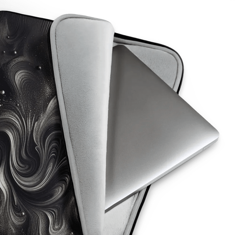 Unique Black Laptop Sleeve product image (3)