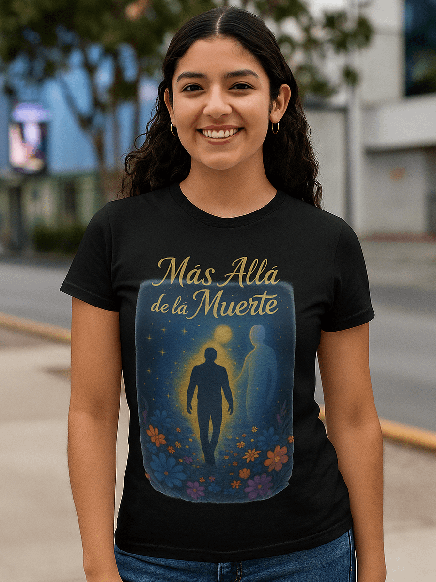 Más Allá de la Muerte – Camiseta Espiritual Inspirada en la Vida Después de la Muerte product image (1)