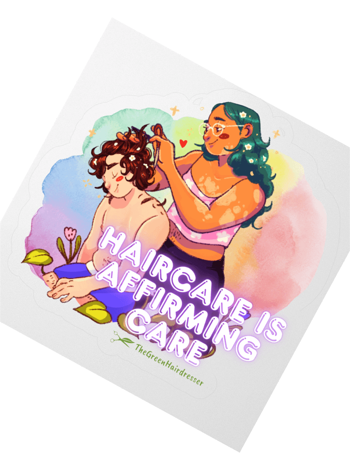 Haircare is Affirming Care Sticker product image (2)