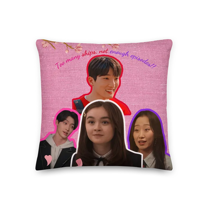 Kitty x Yuri, Minho and Dae Premium Pillow product image (1)