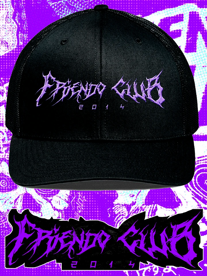 Friendo Club Purple Metal Hat product image (1)