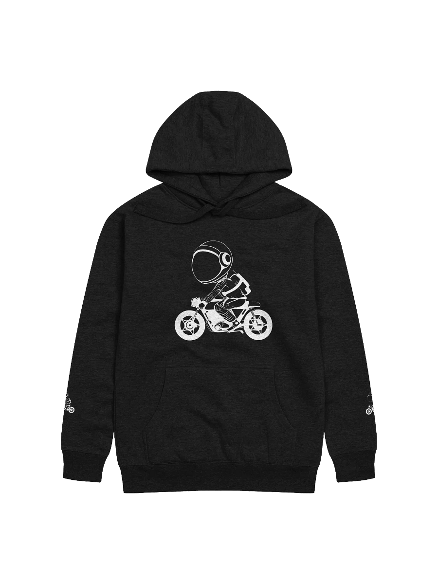 MARS CITY RIDING CLUB MOTO ALL WHITE LOGO SWEATSHIRT product image (7)