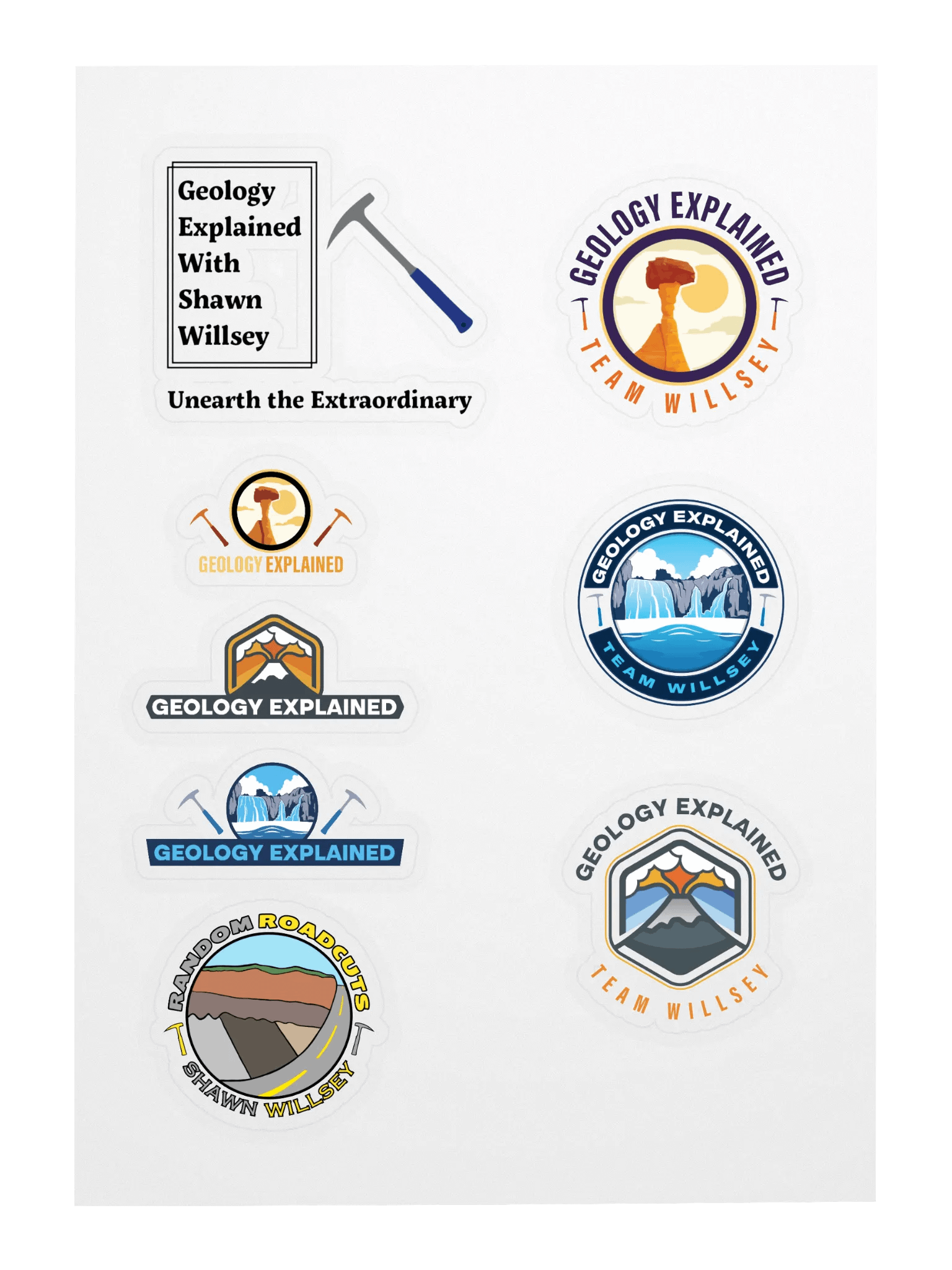Geology Explained Sticker Sheet #3 product image (3)