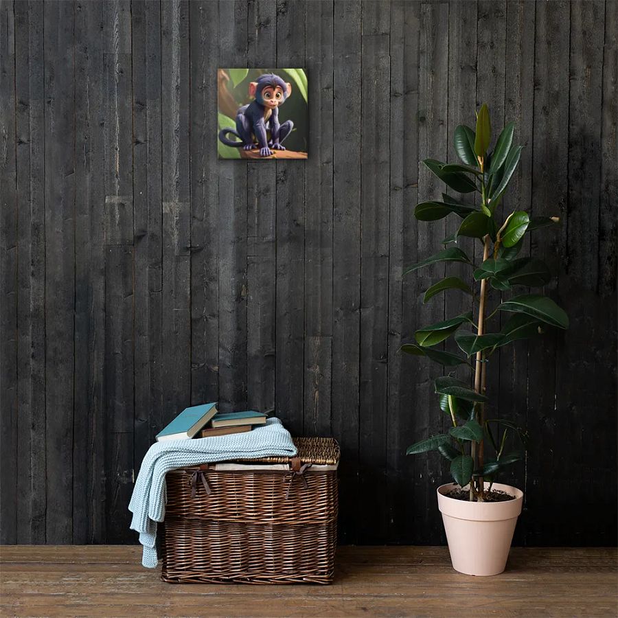 Endangered Species - Mexico - Spider Monkey Canvas Art product image (4)