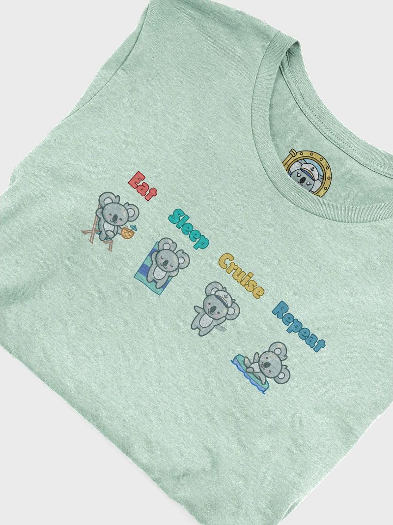 Eat Sleep Cruise Repeat! | Koala's in a Line Shirt