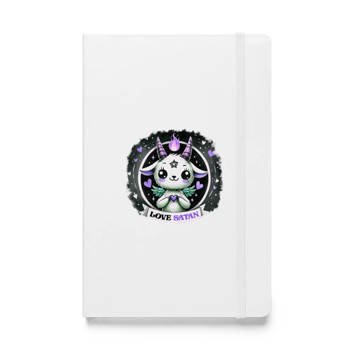 Love Satan Journal (Purple/White) product image (1)