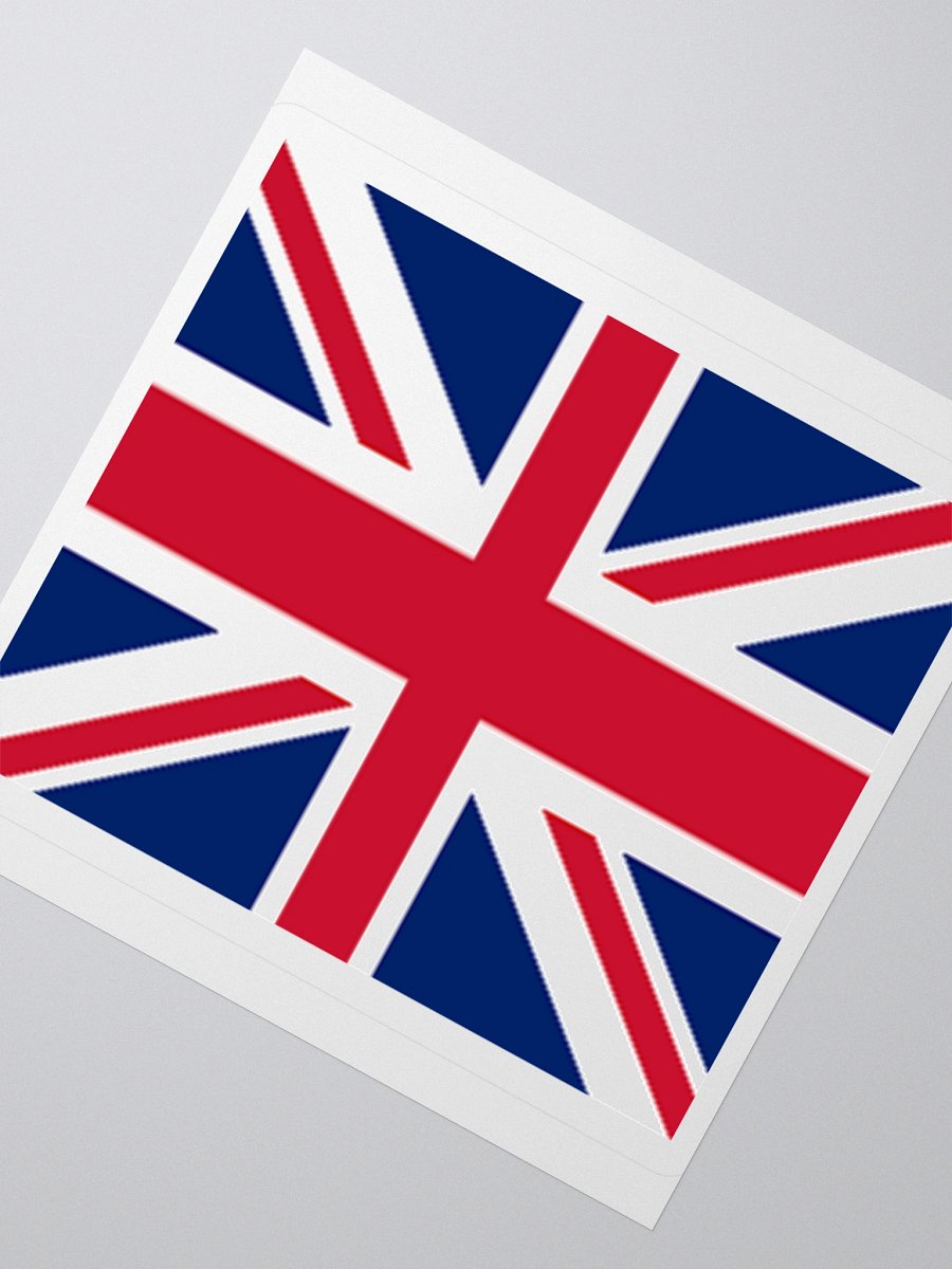 United Kingdom Flag Sticker | Union Jack Design | Durable Vinyl | 3 Sizes product image (6)