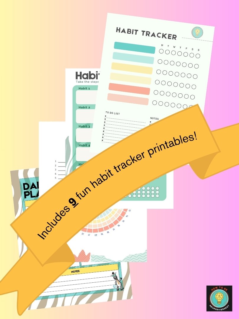 Executive Functioning Habit Tracker Guide product image (3)