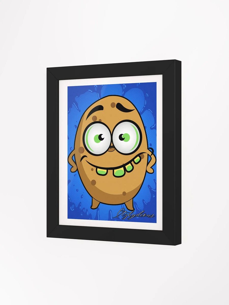 Aqua Spud Delight Framed Poster product image (3)