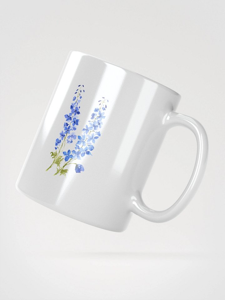 Blue Delphinium Mug product image (2)