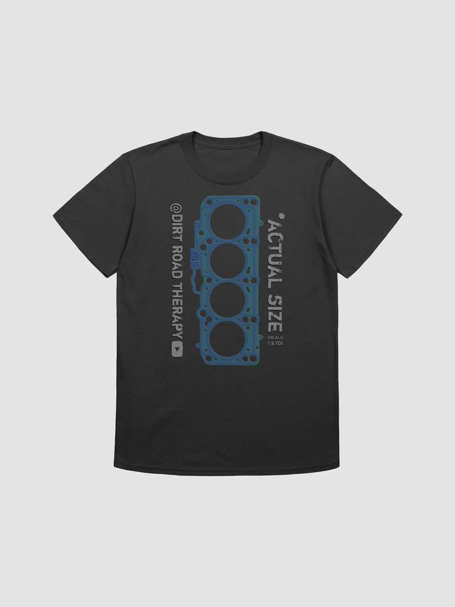 ACTUAL SIZE TDI Head Gasket Heavyweight Tee product image (1)