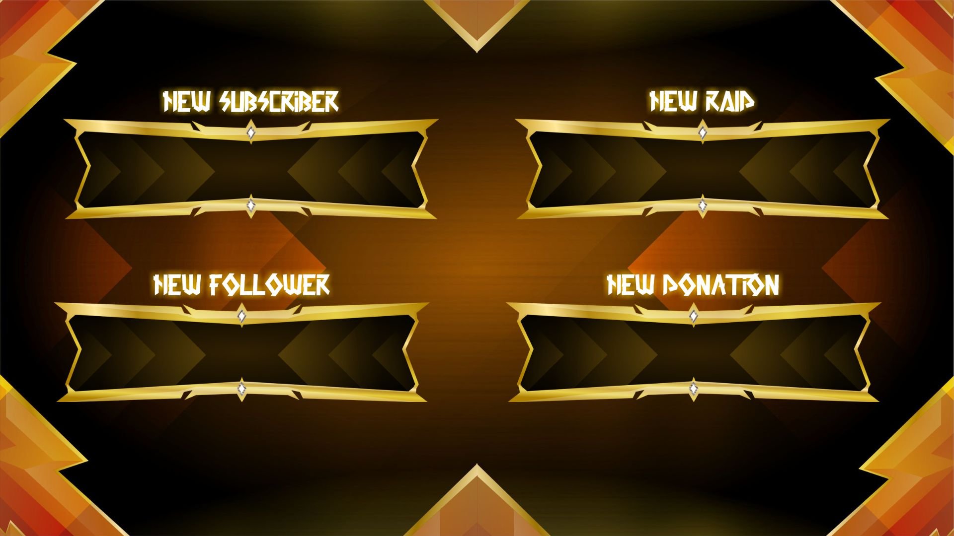 Sunset Stream Overlay Package product image (5)