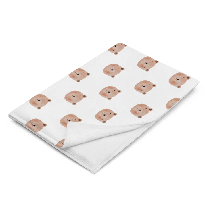 Teddy Bear Whimsical Faces Throw Blanket product image (2)