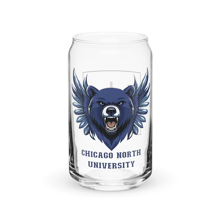 Chicago North Bearhawk Can-Shaped Glass product image (1)
