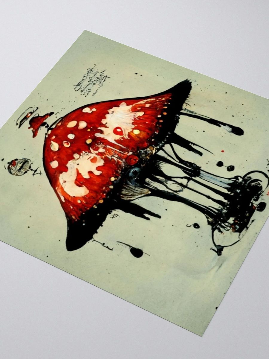 Whimsical Mushroom Kiss Cut Stickers product image (7)