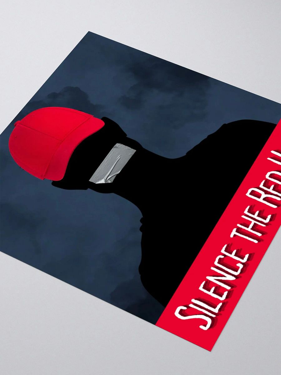 Silence The Red Hats Sticker product image (3)