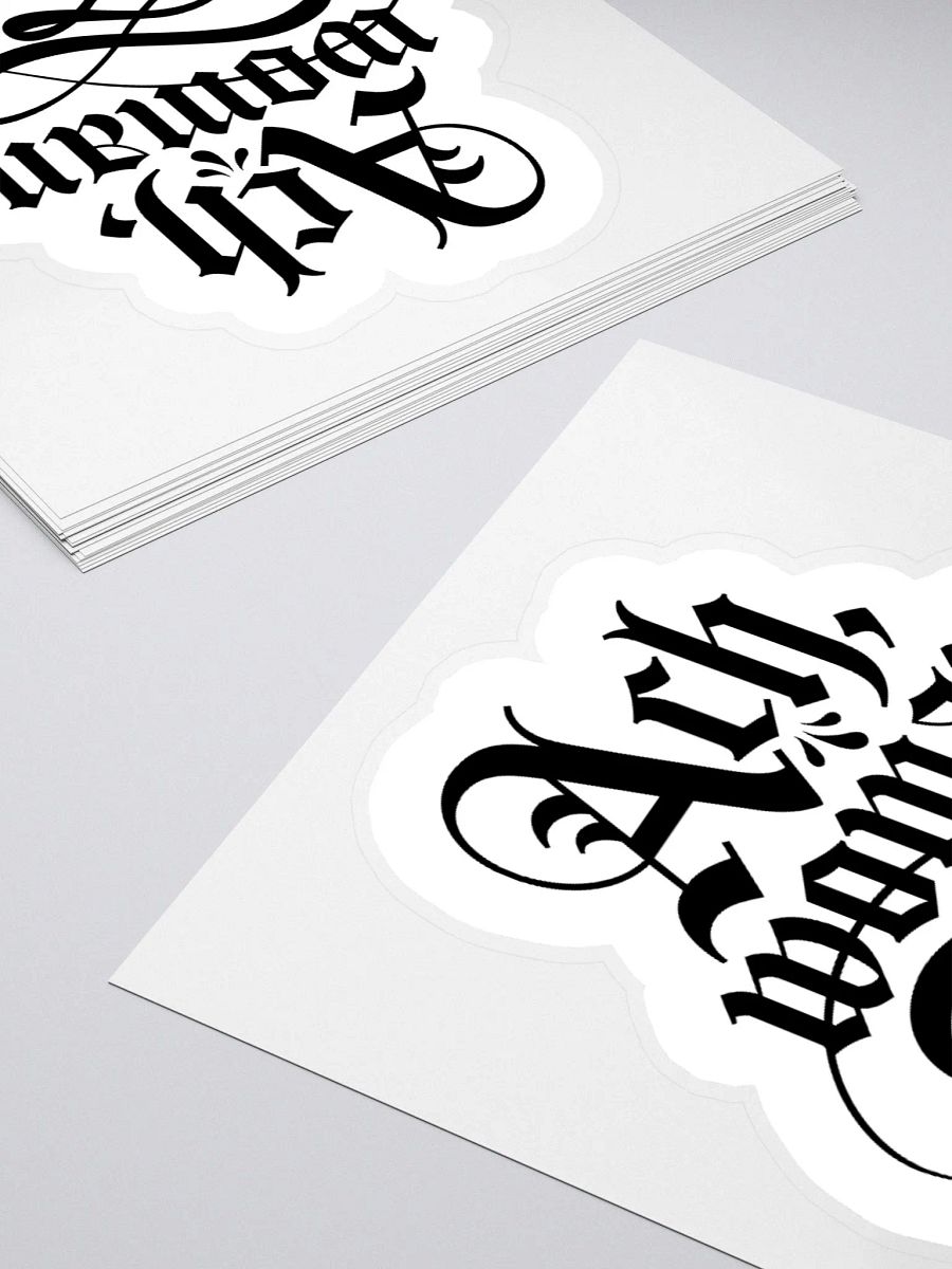 "Ach, woman" Sticker product image (4)