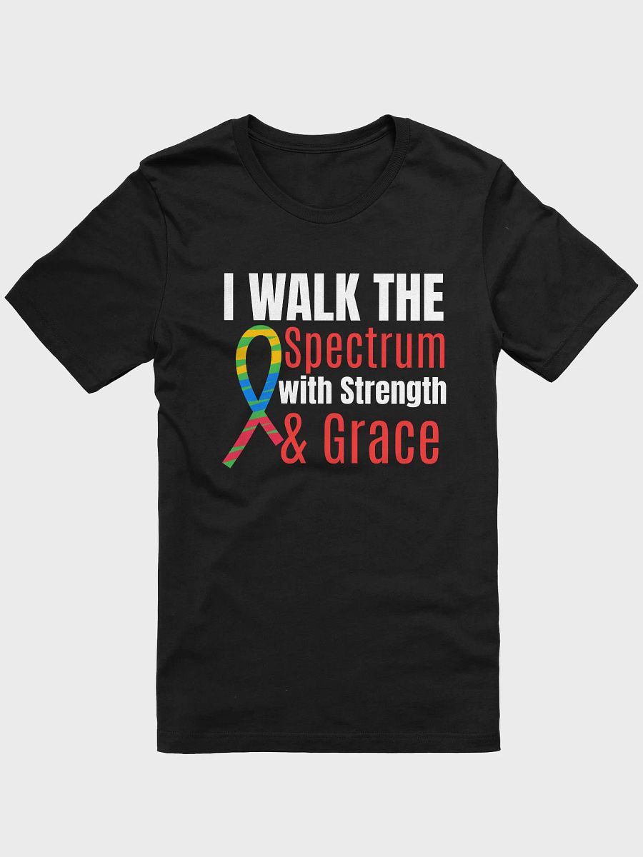 I Walk the Spectrum with Strength & Grace Bella Canvas T-shirt product image (9)