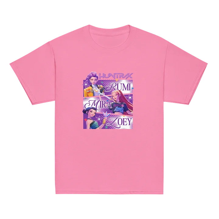 Youth Classic Tee Kpop Demon Hunters Mira Rumi Zoey product image (2)