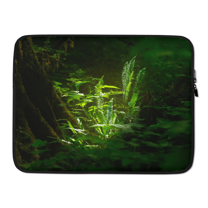 A little shot of sunshine in the wood's Laptop Sleeve product image (2)