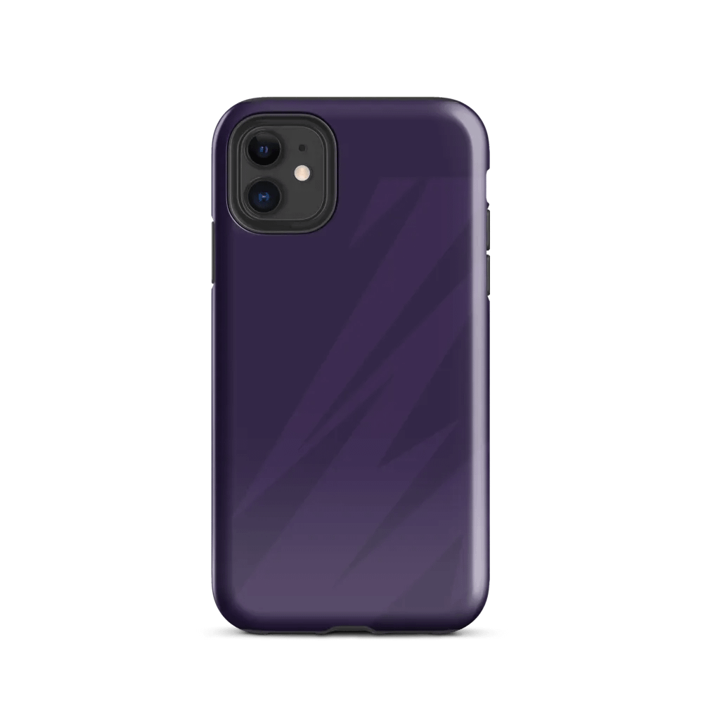 Electric Purple Lightning Tough iPhone® Case product image (47)