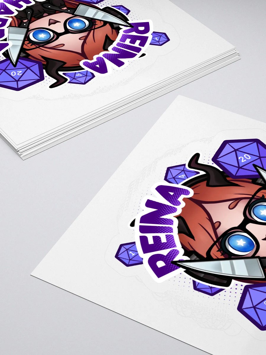 Reina Laharra Logo Sticker product image (10)