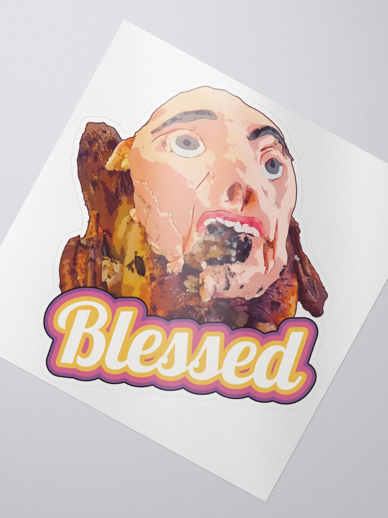 Blessed be thy basted sticker product image (2)
