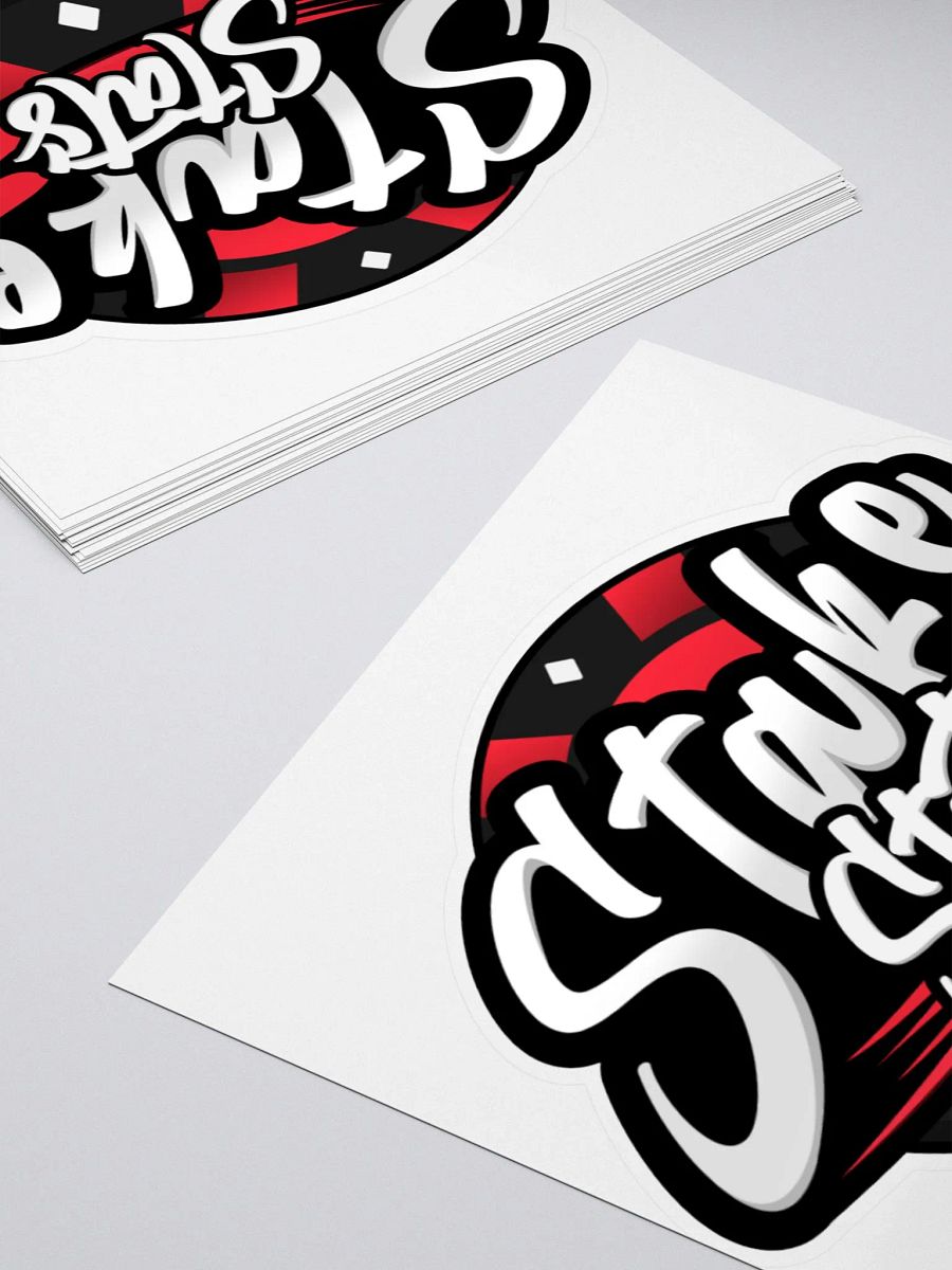Stake Stats Chip Sticker - Red product image (4)