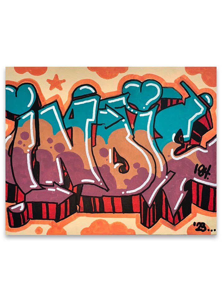 INDIE 184 GRAFFITI PAINTING 8 product image (2)