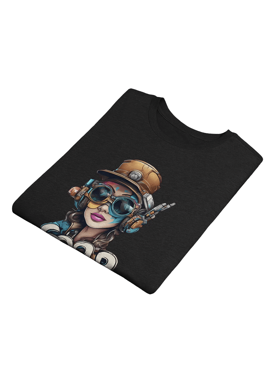 'Good Vibes' Steampunk Pop Art Fusion Comfy T-Shirt product image (4)