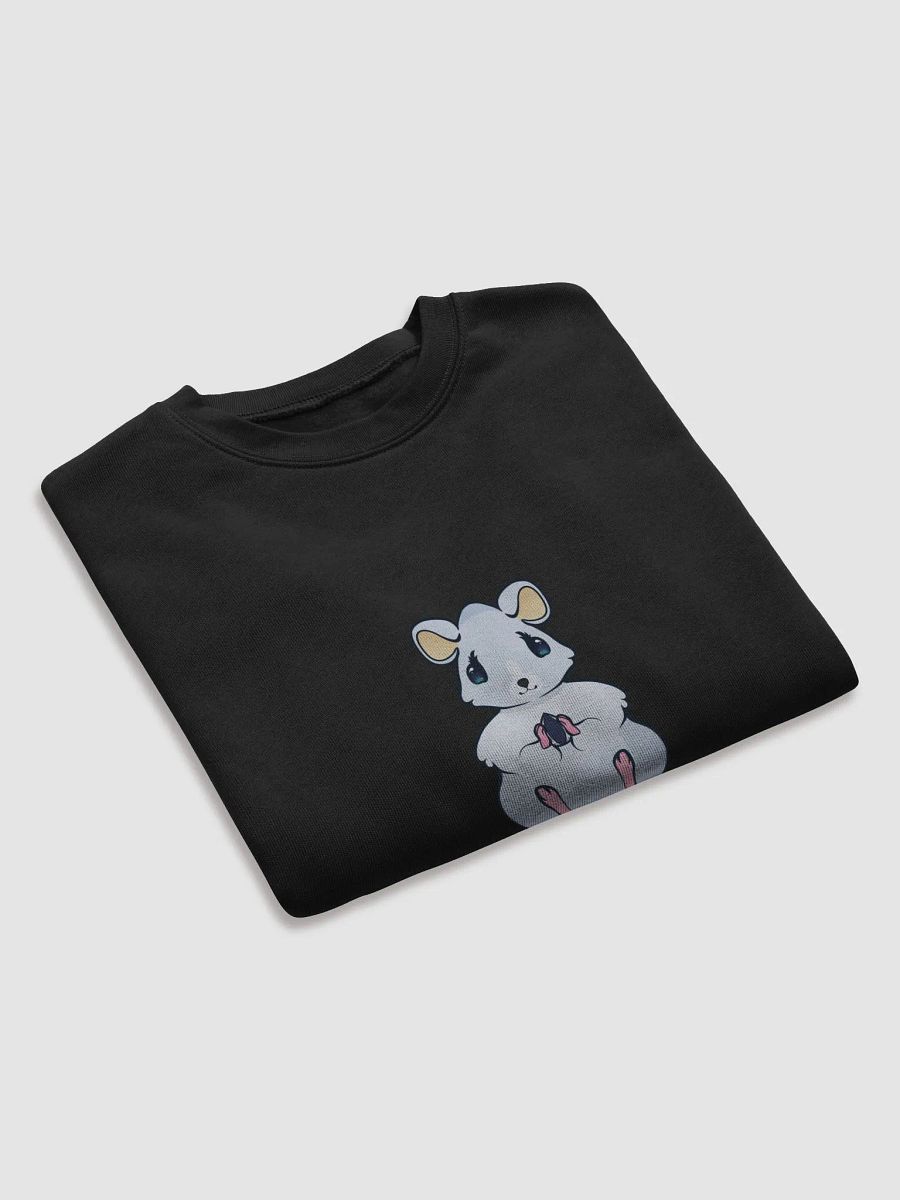 Hamster Holding A Seed Crop Top Sweat Shirt product image (7)