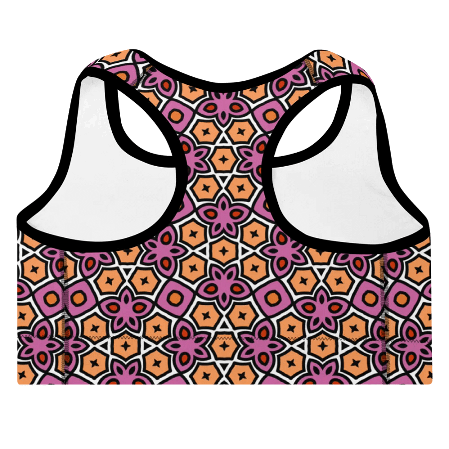 Lesbian Abstract (3) - Padded Sports Bra product image (4)