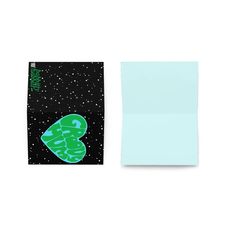 Groovy Mum earth retro portrait greetings card product image (9)