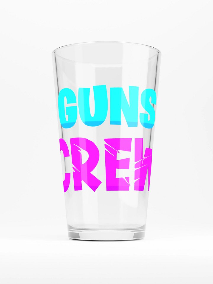 GunsCrew Shaker Pint Glass product image (1)