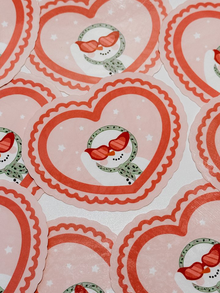 Chillin' Snowman Sticker product image (2)