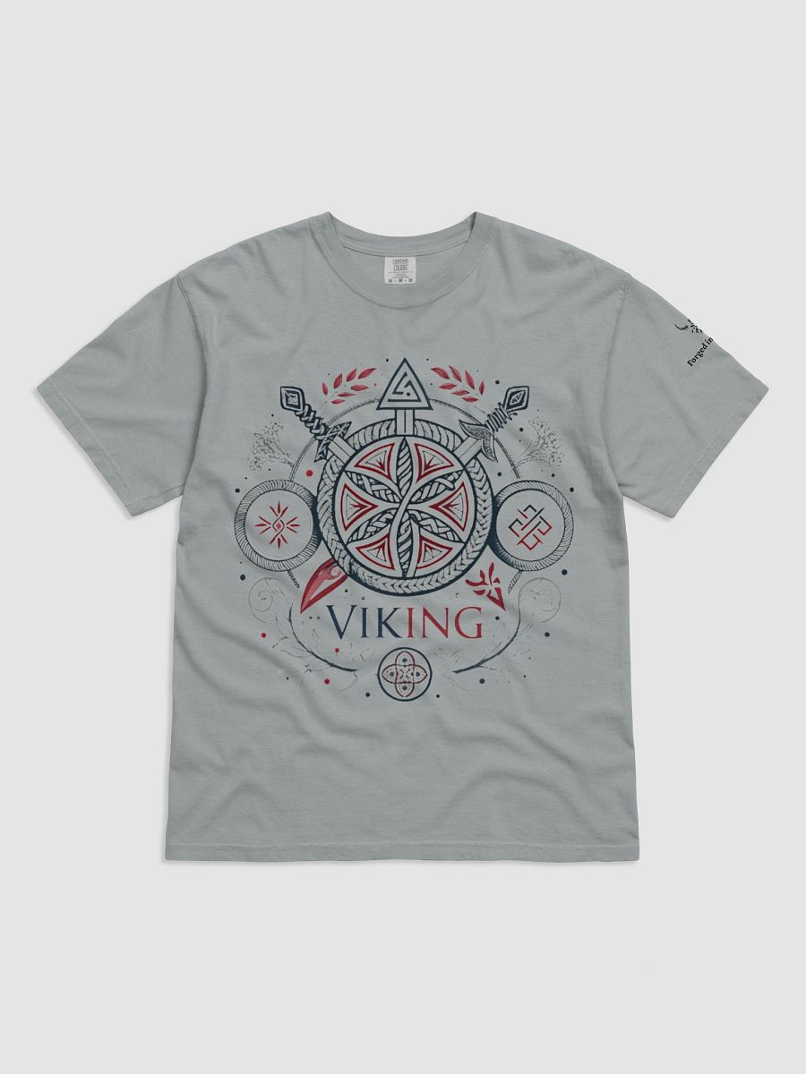 Forged In Valhalla: Emblem of the Eternal Viking Tee product image (34)