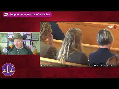 Uncivil Law has a new video on Youtube
Sentencing of Ashley Benefield - FL Black Swan Murder Trial
----
https://www.youtube.c...