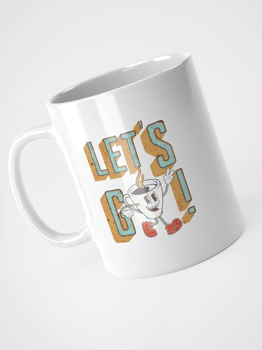 Lets Go Coffee Mascot Smiling Coffee Mug product image (2)