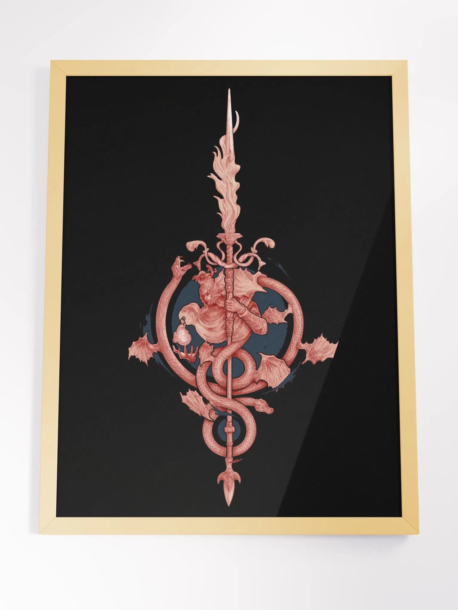 The Impaler — Framed Poster product image (11)