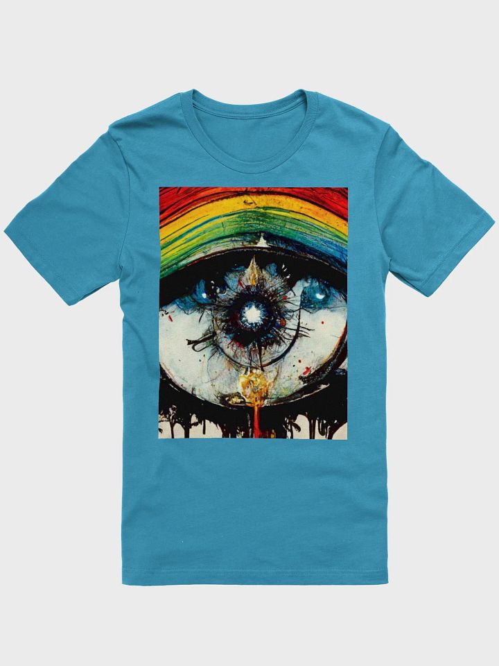 Eye and clocks on back tee product image (1)