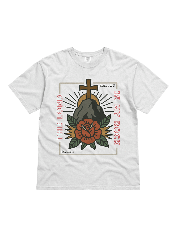 The Lord is my Rock Shirt product image (1)