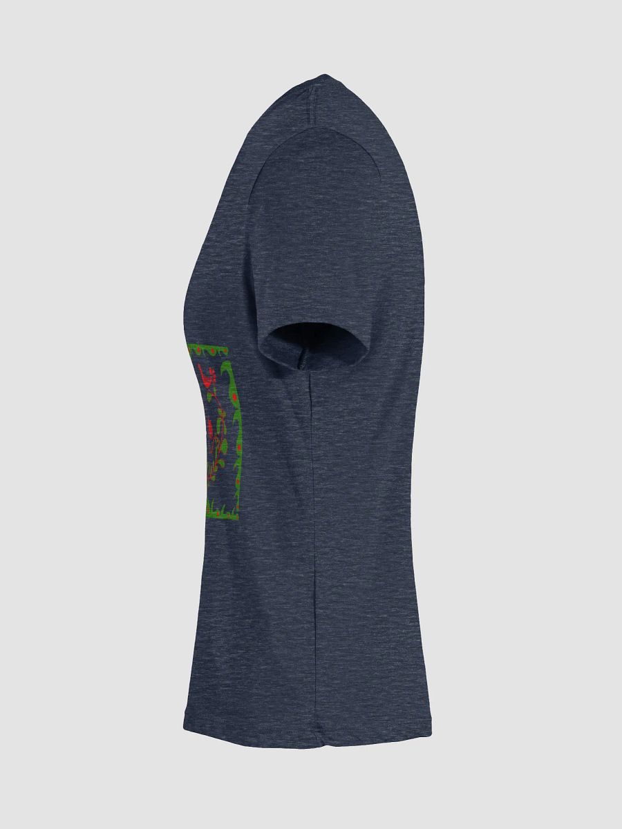 Folk Art Hungarian Floral V-Neck Tee product image (8)