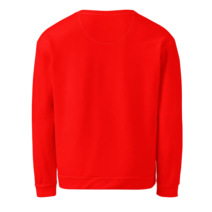 Plain Color Red Sweatshirt product image (2)