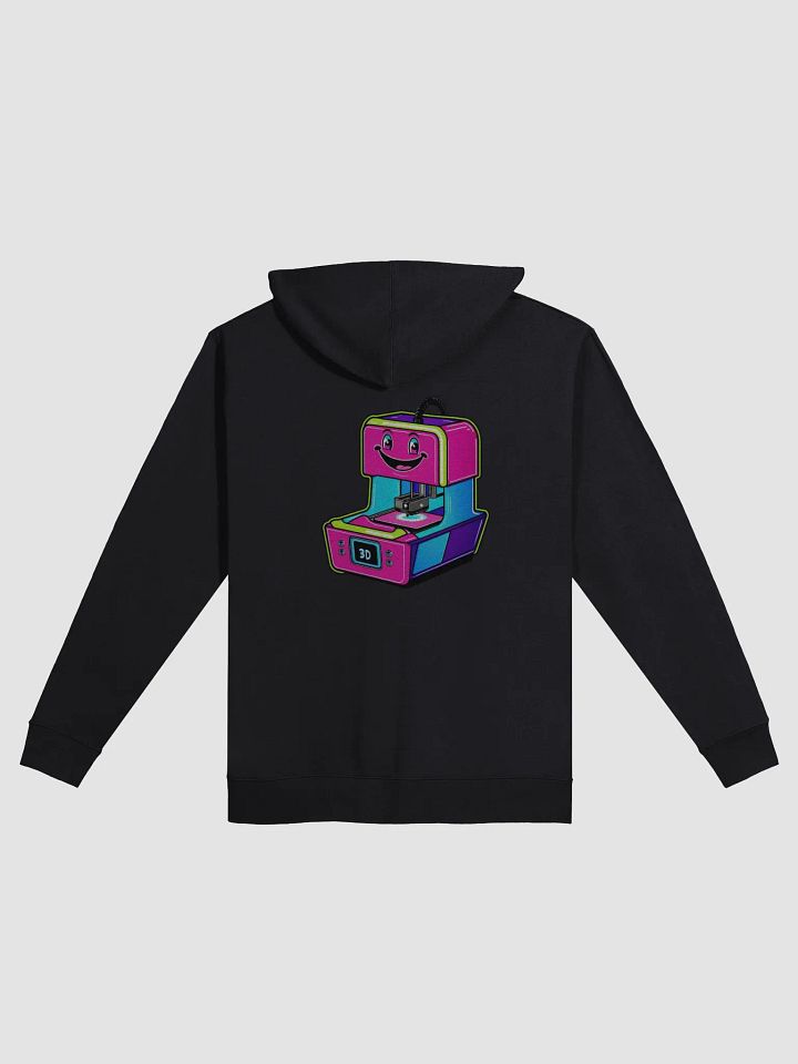 CKM Geometric Logo Fleece Hoodie product image (2)