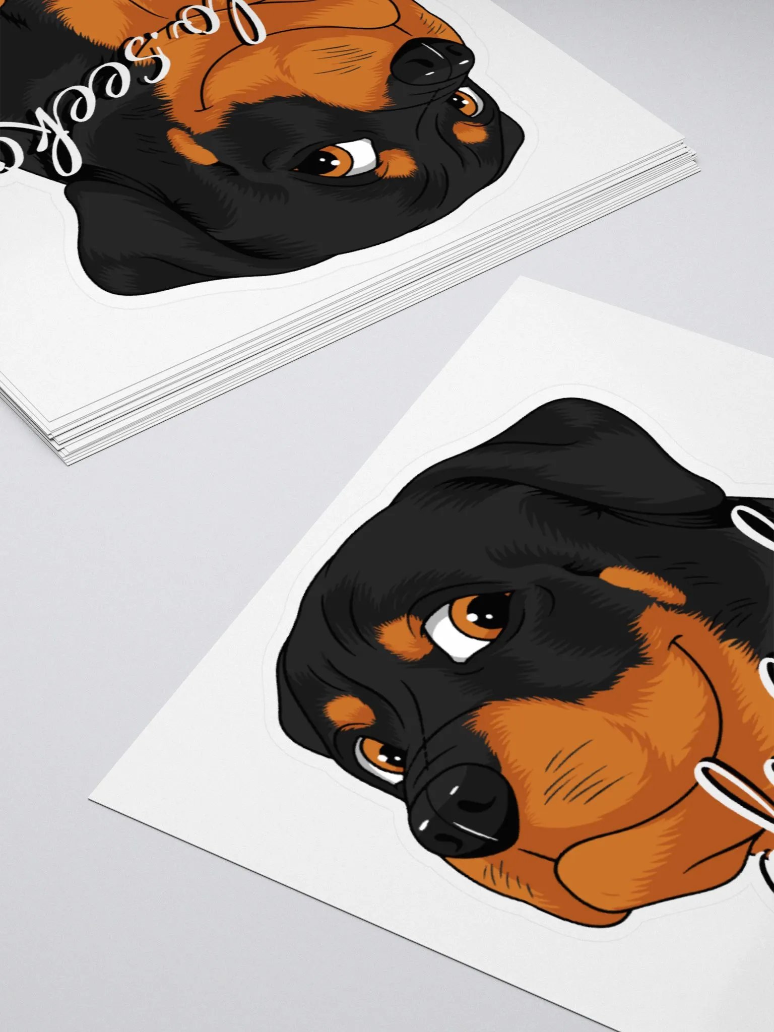 Rottie Signature Logo Sticker product image (4)