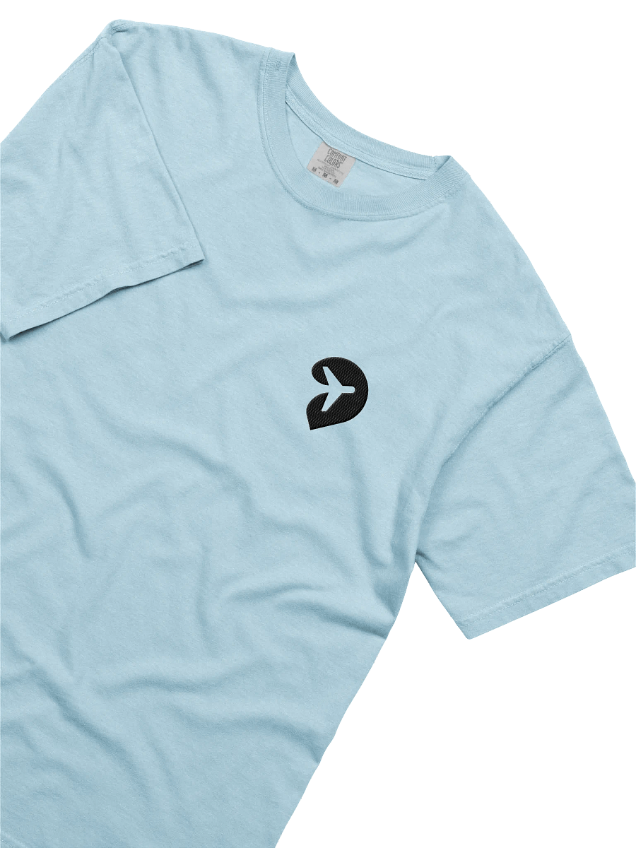 Embroidered Logo T-Shirt - Chambray product image (7)