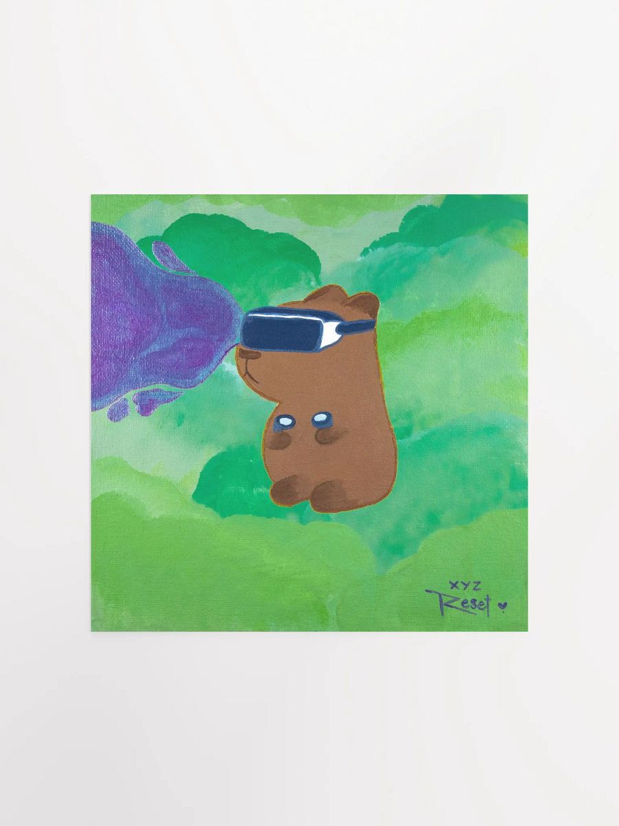 ❇️ VRbara | Capybara Print product image (1)