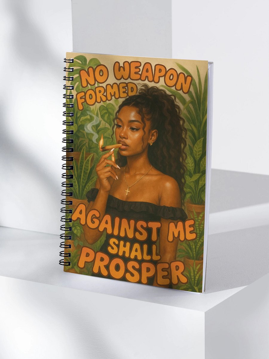Unbothered Spiral Notebook product image (4)